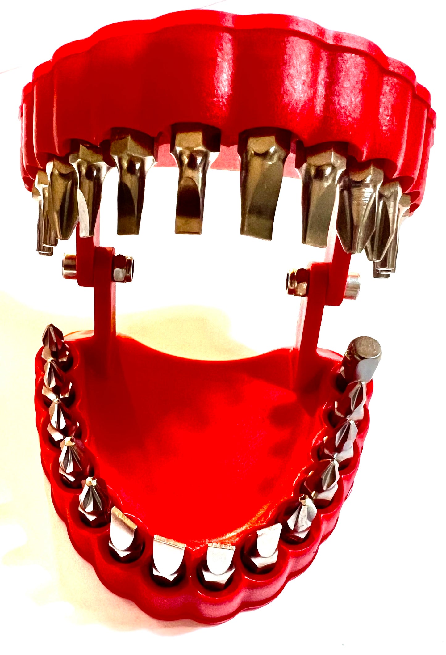 Personalized Denture Drill Bit Holder, Screwdriver Orgnaizer